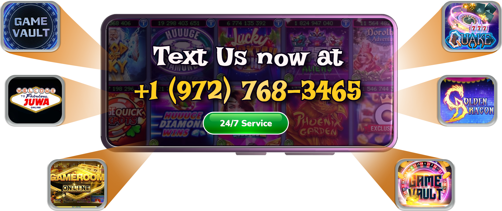 Text us now